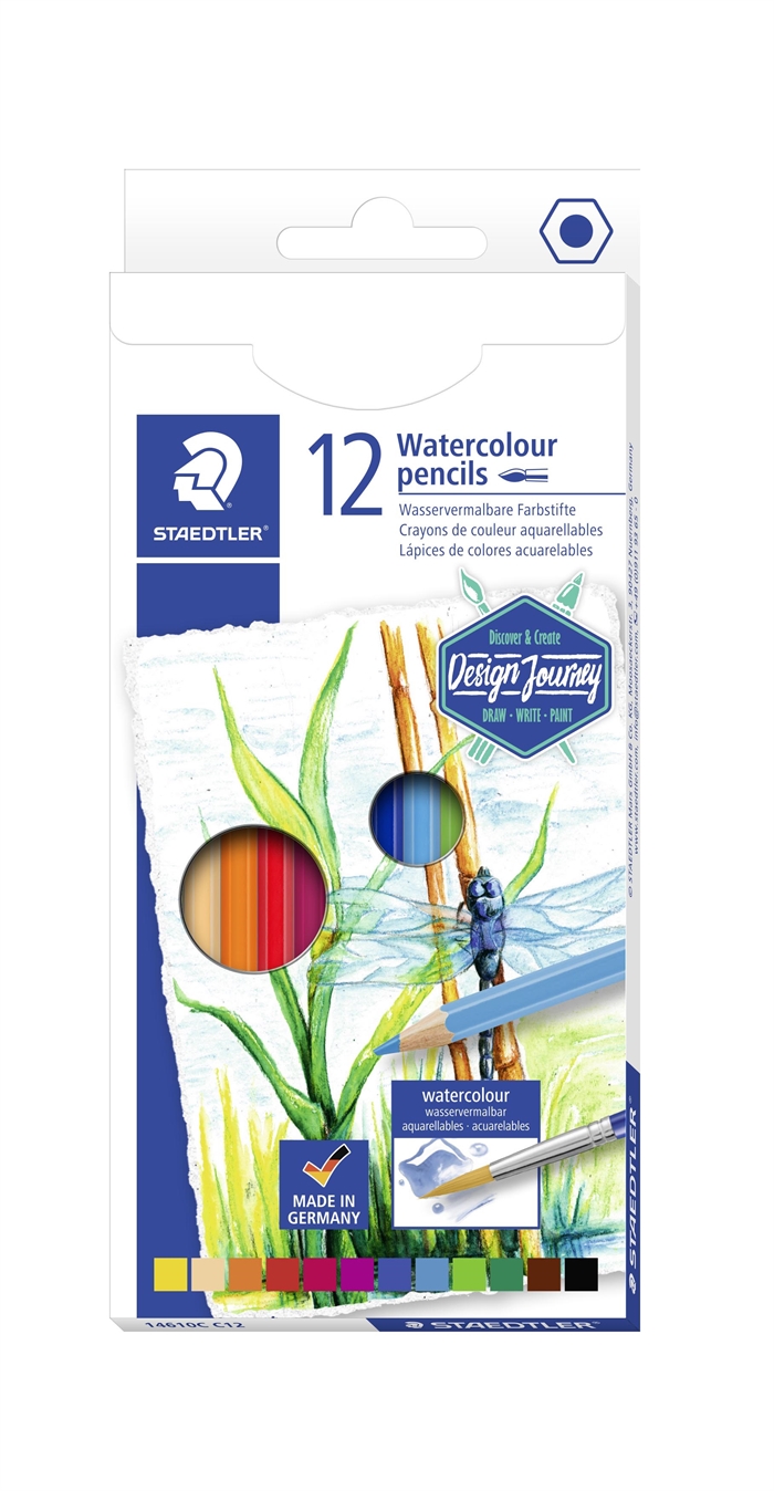 Staedtler Colored Pencils Watercolor Set (12)