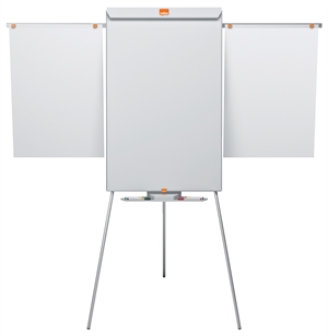 Nobo Flipover Classic with 3 legs + arm, enamel whiteboard