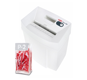 HSM Pure shredder 120 P2 3.9 mm strips