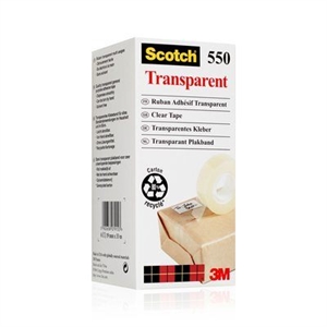 3M Tape Scotch 550 19mmx33m clear