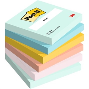 3M Post-it Beachside 76 x 76 mm, 100 sheets - 6 pack