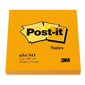 3M Post-it Notes 76 x 76 mm, orange