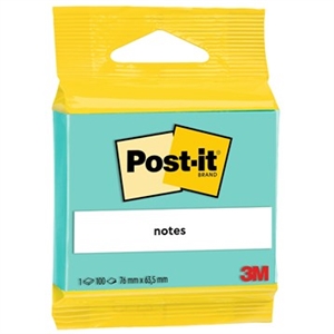 3M Post-it green 63.5 x 76 mm, 100 sheets