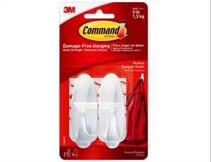 3M Command hook in white (2)