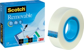 3M Tape Scotch Magic removable 19mmx33m