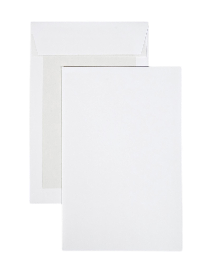 Büngers envelope with cardboard B5, plain and smooth, 100/450g (250)