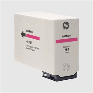 HP 768 Magenta 500-ml DesignJet ink cartridge