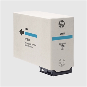 HP 768 Cyan 500-ml DesignJet ink cartridge