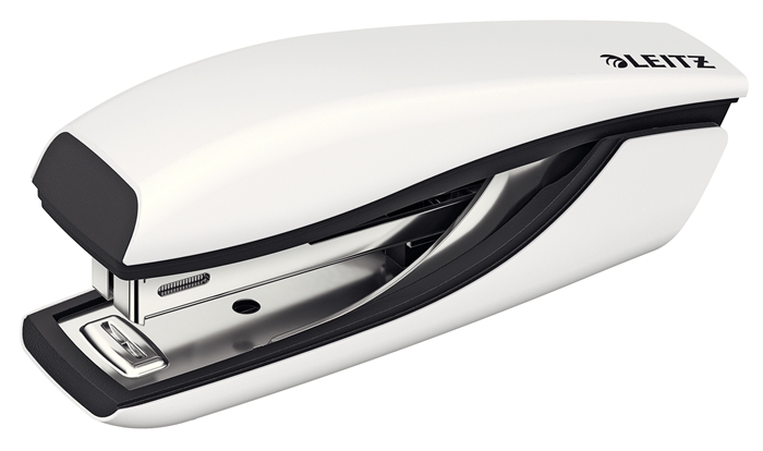 Leitz Stapler Mini WOW with 10 sheets, white.