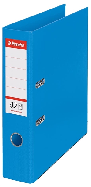 Esselte Lever Arch File No1 Vivida PP A4 75mm blue