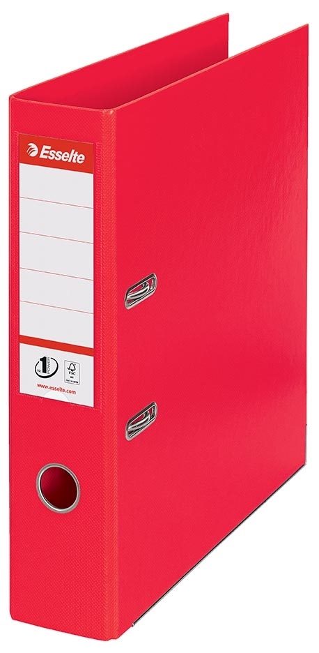 Esselte Lever Arch File No1 Vivida PP A4 75mm red