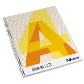 Esselte College Block 4H A4 squared 70 sheets 70g