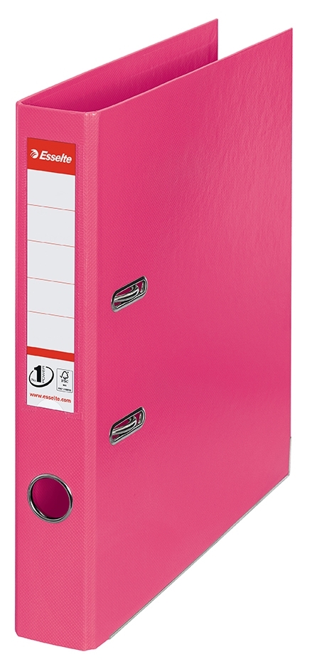 Esselte File Binder No1 Power PP A4 50mm fuchsia