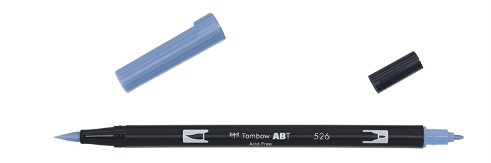 Tombow Marker ABT Dual Brush 526 true blue