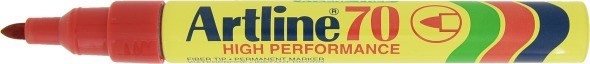 Artline Marker 70 permanent 1.5 red