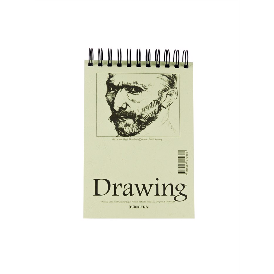 Büngers Drawing Pad A4 135g 40 sheets