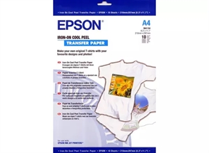 Epson Iron-on-Transfer Paper 124 g/m² - A4 - 10 sheets