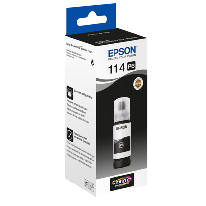 Epson 114 EcoTank Photo Black Ink bottle