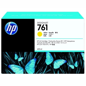 HP 761 yellow cartridge, 400 ml