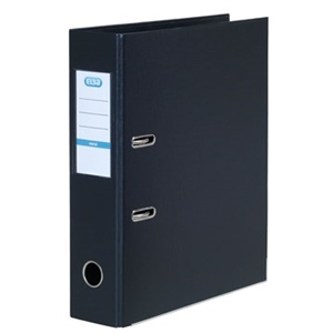 Elba File Binder Metal A4 80mm Black