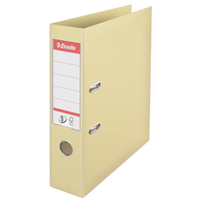 Esselte Binder No 1 PP A4 75mm eggshell