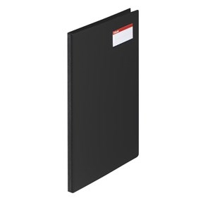 Esselte Conference PP A4 black clip folder