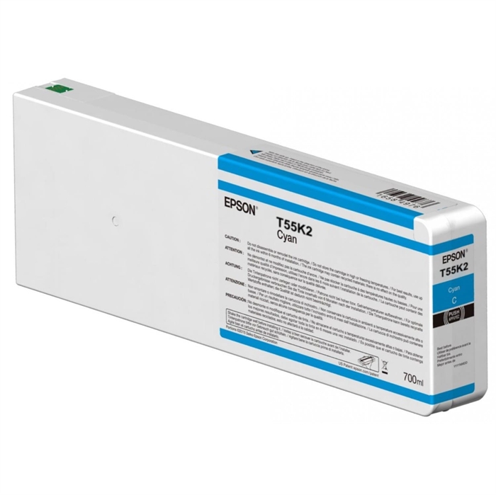 Epson Cyan T55K2 - 700 ml cartridge