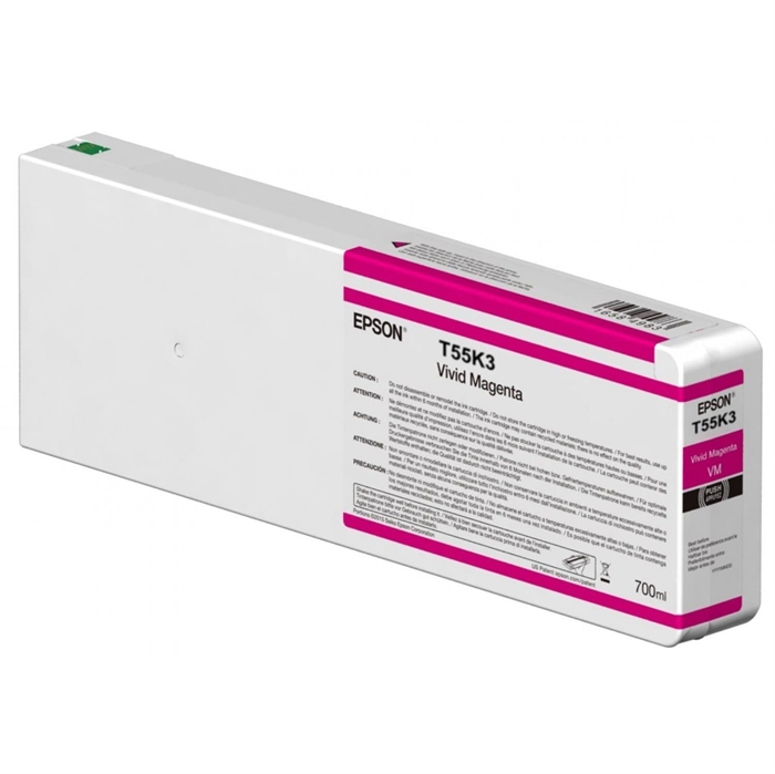 Epson Vivid Magenta T55K3 - 700 ml cartridge