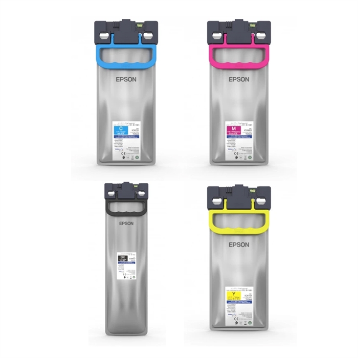 Full set XL ink cartridges for Epson WorkForce Pro WF-C878R