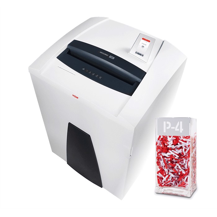 HSM Securio shredder P44i P4 3.9x40 confetti incl. CD cutter