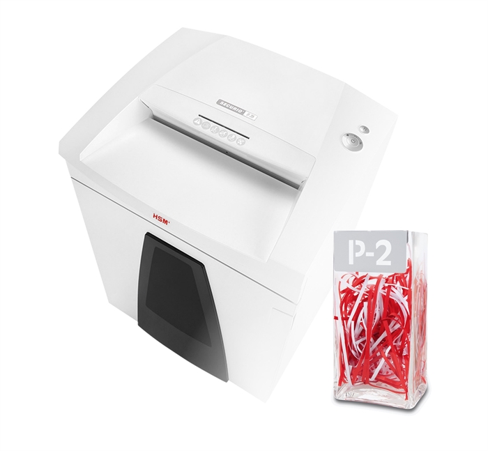 HSM Securio shredder B35 P2 3.9mm strips