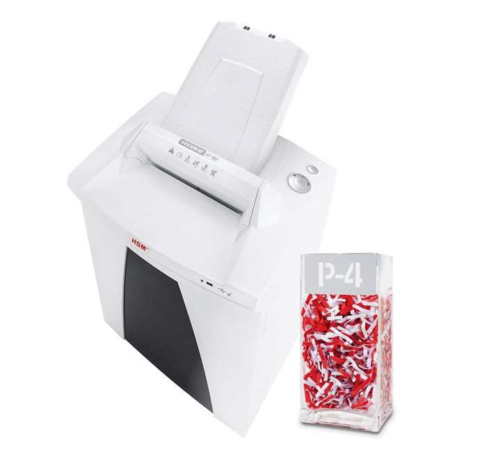 HSM Securio shredder AF500 Auto P4 4.5x30 confetti