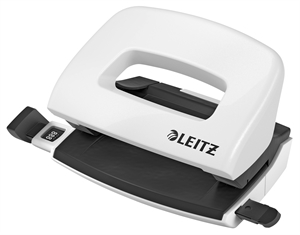 Leitz Hole Punch Mini WOW 2-hole for 10 sheets white