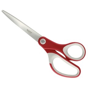 Leitz Scissors titanium 205mm red