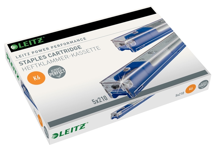 Leitz Staple Cassette 26/6 K6 with 25 sheets (5x210)