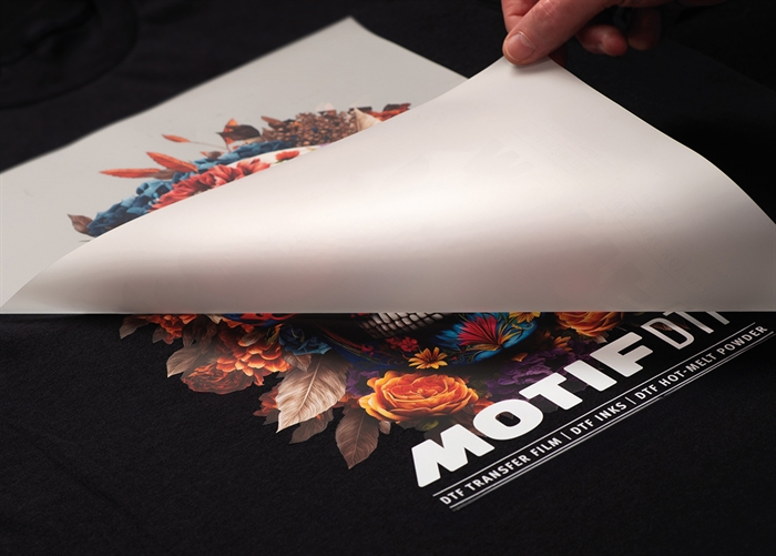 Motif Premium Coated Instant Hot Peel DTF PET Transfer Film 75 mic - 60 cm x 100 meter