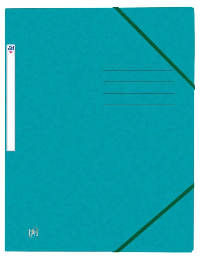 Oxford File+ Binder A4, Aqua