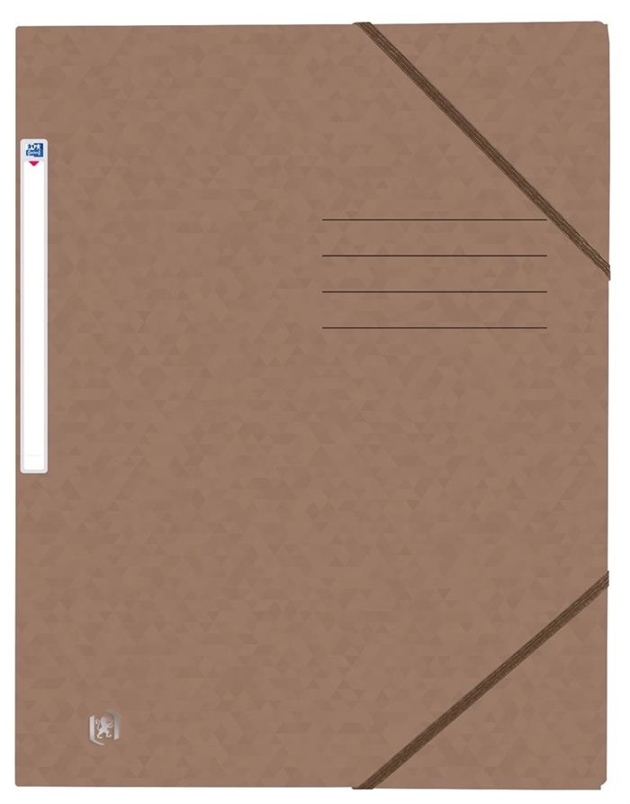 Oxford File+ Folder A4, Brown