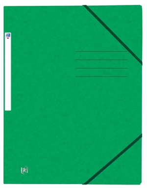 Oxford File+ Portfolio A4, Green