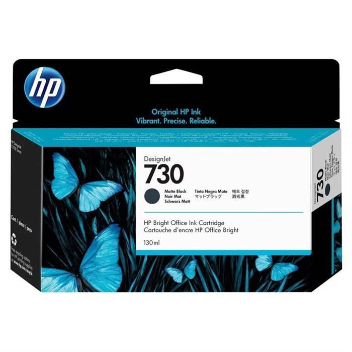 HP 730 130-ml Matte Black DesignJet cartridge