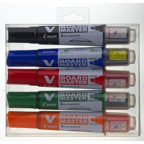 Pilot WB Marker V-Board BG slanted 2-5mm tip(5)