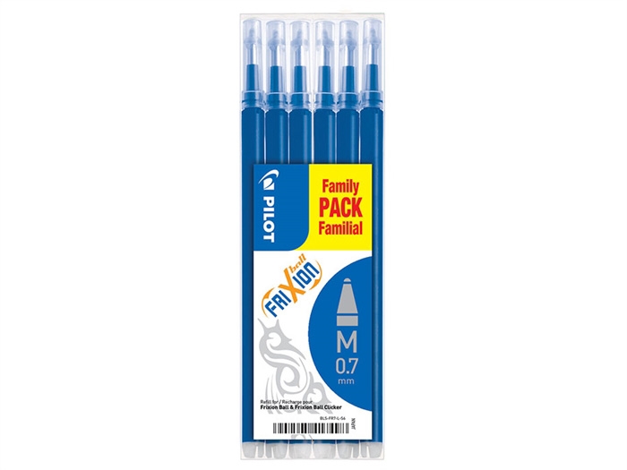 Pilot Frixion Clicker 0.7 refill blue (6)