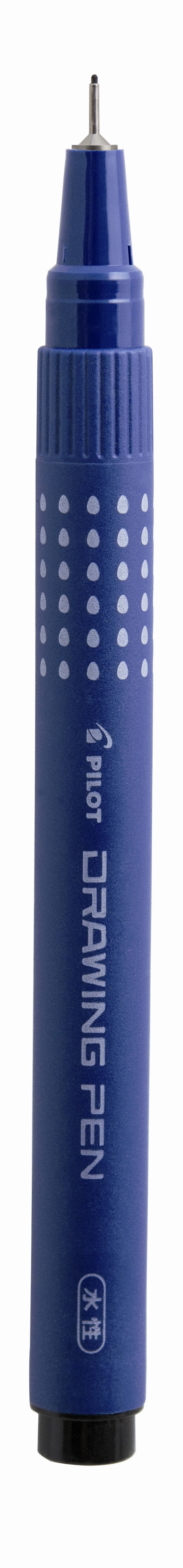 Pilot Felt Tip Pen with Cap, Drawing Pen 0.2mm Black