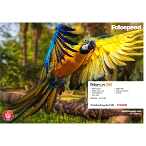 Fotospeed Polyester (Matt) 260 g/m² - 24" x 30 meters