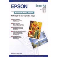 Epson Archival Matte Paper, 192 g, A3+ 50 ark