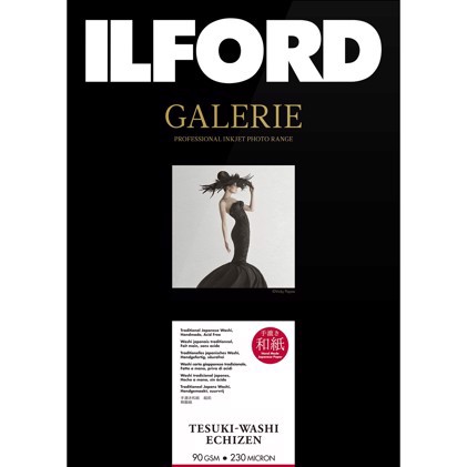 Ilford GALERIE Tesuki-Washi Echizen 90 - 10 x 15 (102 mm x 152 mm), 50 sheets