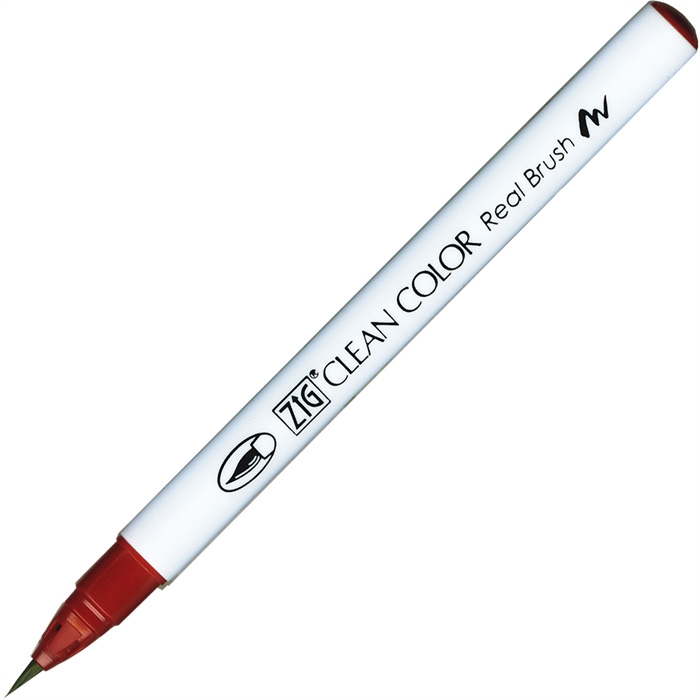 ZIG Clean Color Brush Pen 260 fl. Deep Red