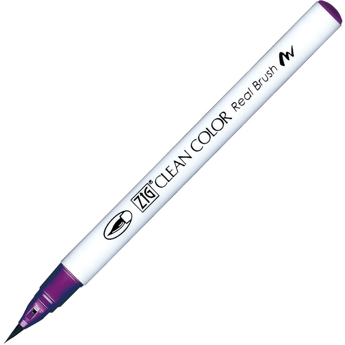 ZIG Clean Color Brush Pen 814 Dark Violet