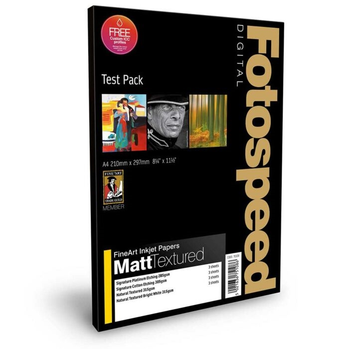 Fotospeed Fine Art Matt Textured - A4, 12 sheets