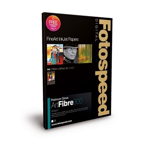 Fotospeed Platinum Gloss Art Fibre 300 g/m² - 5x5", 25 sheets